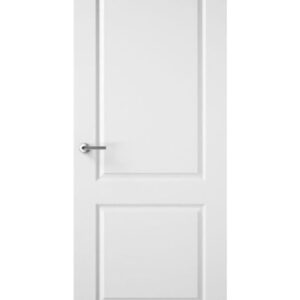 White Primed 2 Panel Door