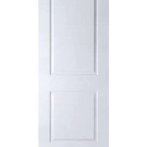 White Primed 2 Panel Door